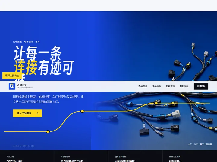 德州市陵城区金都电子有限公司网站首页缩略图